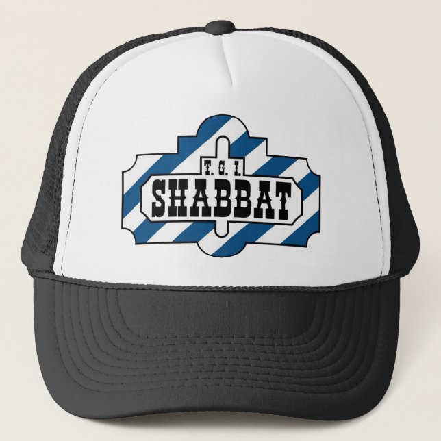 TGI SHABBAT TRUCKERKAPPE (Vorderseite)