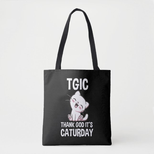 TGIC Gott sei Dank ist Caturday (Vorderseite)