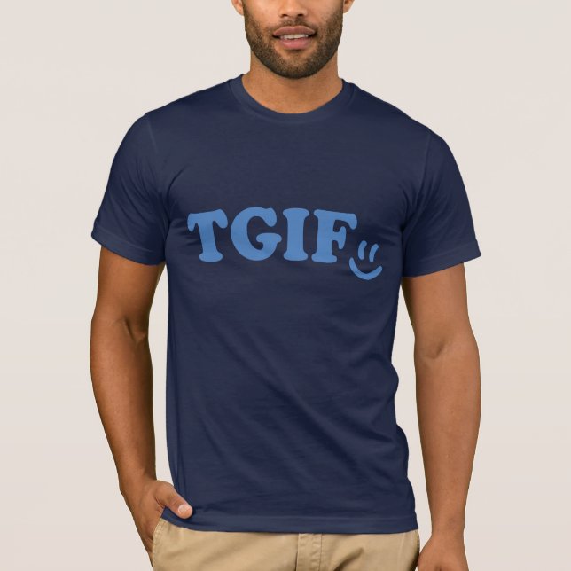 TGIF - Angesicht T-Shirt (Vorderseite)