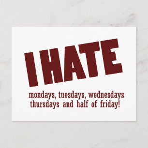 TGIF-Designs Postkarte