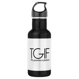 TGIF. Diese Großmutter ist fabelhaft! Edelstahlflasche