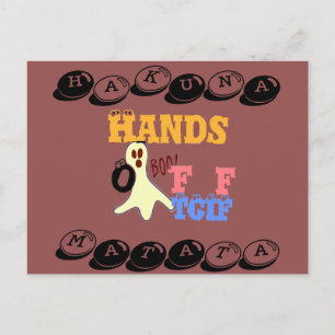 TGIF Hakuna Matata Hand von Boo! Postkarten