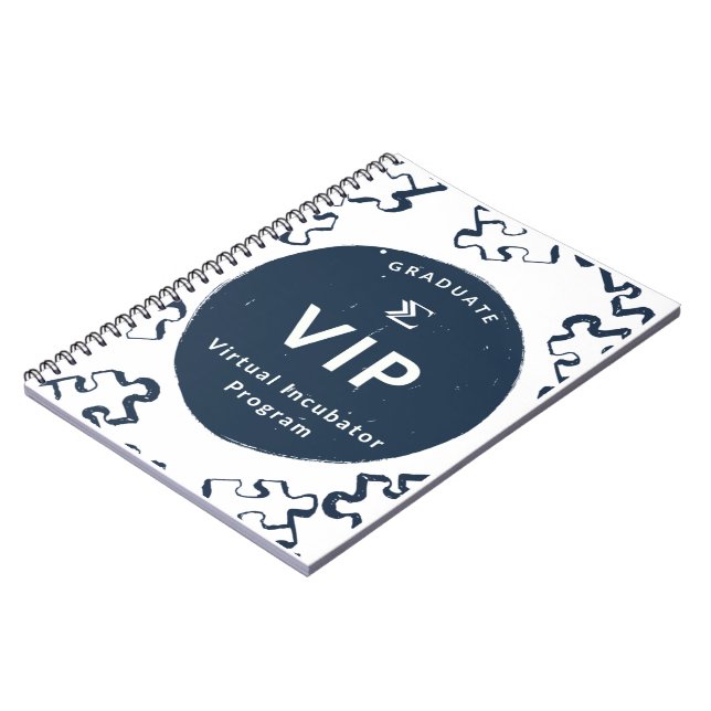 TGS Virtual Incubator Program Graduate Notebook Notizblock (Linke Seite)