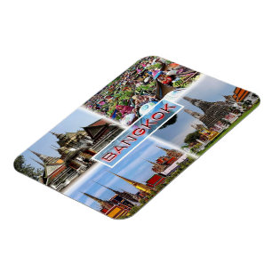TH Bangkok - Wat Pho - Floating Market - Gran Pala Magnet