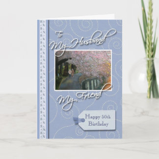 __th Birthday - Mein Mann, Freund Karte