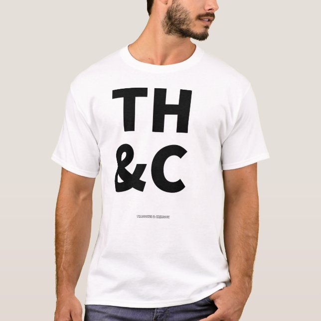 TH&C / thaddeus & crimson Band T-Shirt (Vorderseite)