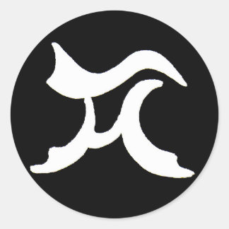 TH RUNDER AUFKLEBER