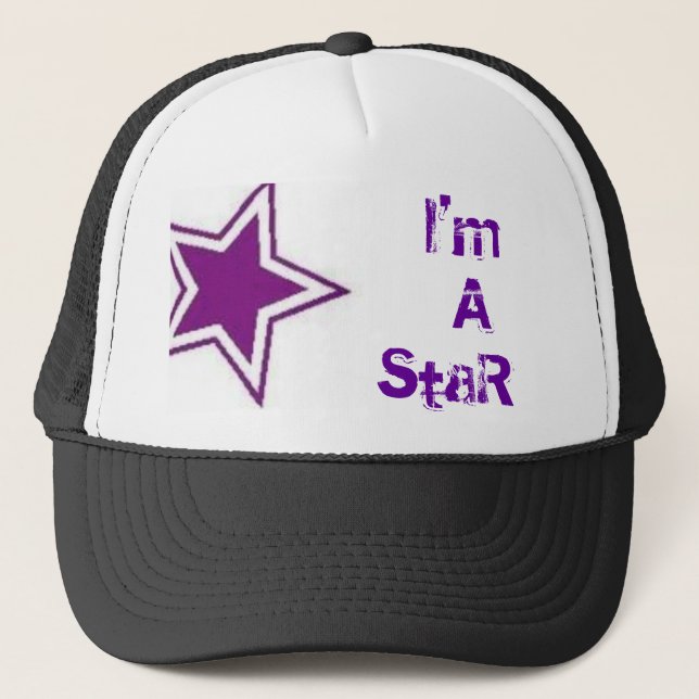 th_star,     bin ich     ein Stern Truckerkappe (Vorderseite)