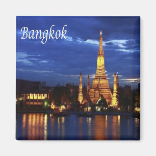 TH Thailand - BANGKOK by Nigth - Kühlschrank Magnet