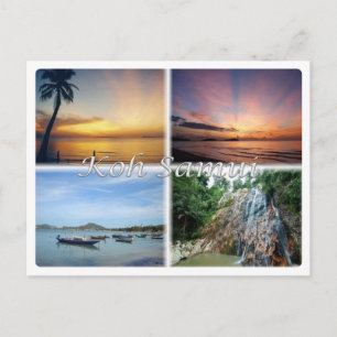 TH Thailand - Koh Samui - Postkarte