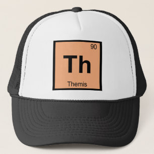 Th - Themis Titan Chemistry Periodisches Tabellens Truckerkappe
