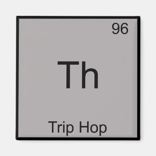 Th - Triphop Chemie Symbol Lustiges Element Shirt Magnet