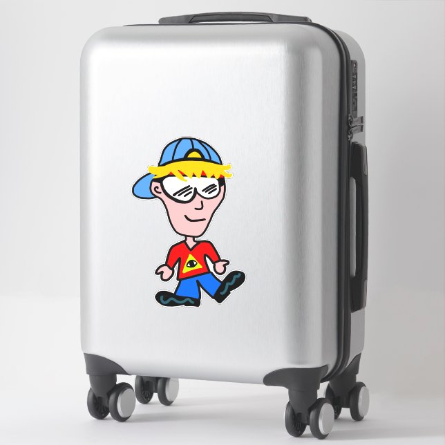 Tha Junge Aufkleber (Koffer)