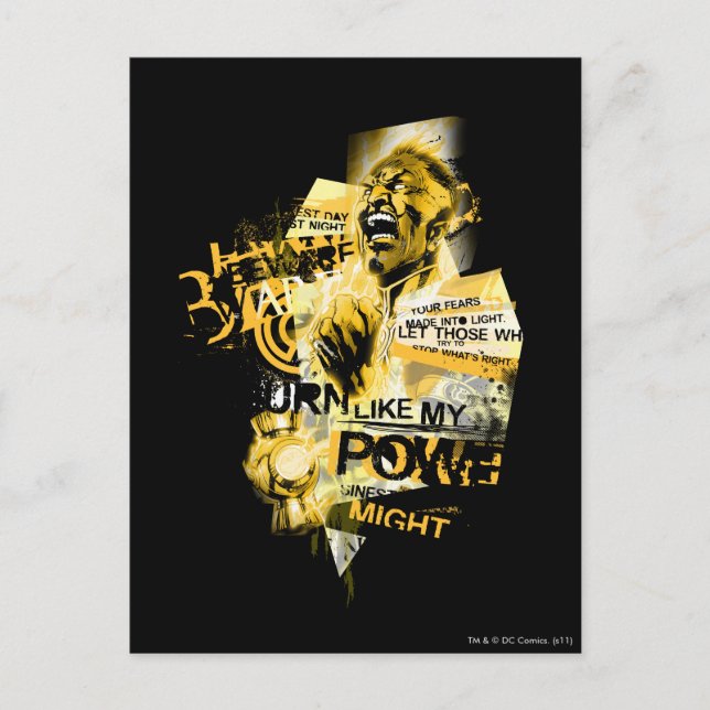 Thaal Sinestro 10 Postkarte (Vorderseite)