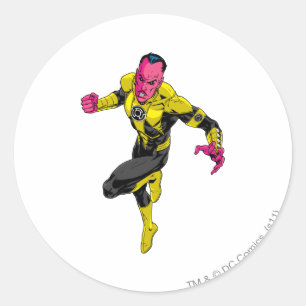 Thaal Sinestro 1 Runder Aufkleber