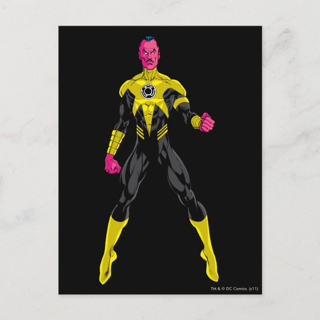 Thaal Sinestro 4 Postkarte (Vorderseite)