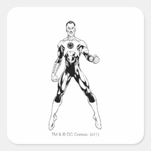 Thaal Sinestro 6 Quadratischer Aufkleber