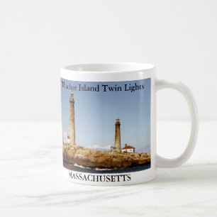 Thacher Island Twin Lights, Massachusetts Tasse