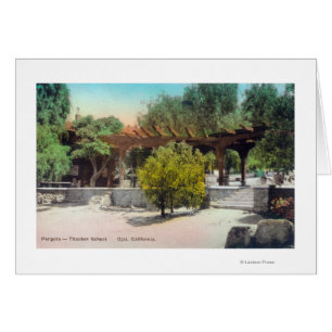 Thacher School Pergola ViewOjai, CA