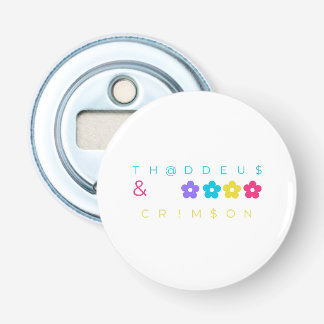 Thaddeus & Crimson $THCBand Designer Merchandise Flaschenöffner