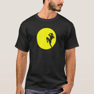 Thai Boxen Knie Vollmond für Mixed Martial Arts Kä T-Shirt