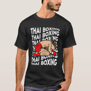 Thai Boxing Kickboxing Sport Boxer Muay Thai Men T-Shirt