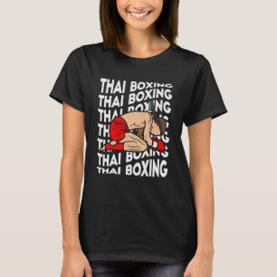Thai Boxing Kickboxing Sport Boxer Muay Thai Men T-Shirt