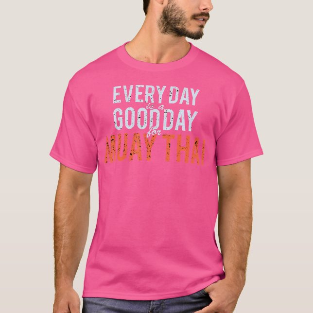 Thai Boxing Muay Thai Boxer Kickboxing T-Shirt (Vorderseite)