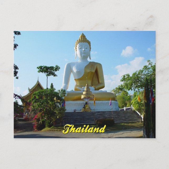 Thai Buddha Chiang Mai, Thailand Postcard Postkarte (Vorderseite)
