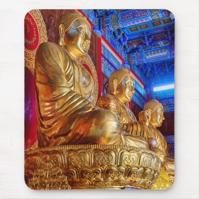 Thai China Buddha-Bildstatue Mousepad (Vorne)