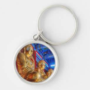 Thai China Buddha Image Statue Schlüsselanhänger