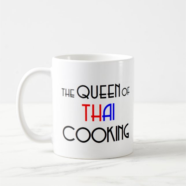 Thai Cooking Queen Kaffeetasse (Links)