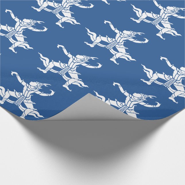 Thai Dancer ⚠ Thailand Sign ⚠ Geschenkpapier (Ecke)