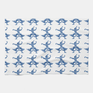 Thai Dancer ⚠ Thailand Sign ⚠ Geschirrtuch