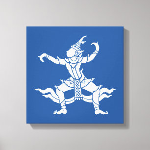 Thai Dancer ⚠ Thailand Sign ⚠ Leinwanddruck