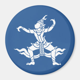 Thai Dancer ⚠ Thailand Sign ⚠ Magnet