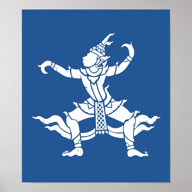 Thai Dancer ⚠ Thailand Sign ⚠ Poster (Vorne)