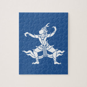 Thai Dancer ⚠ Thailand Sign ⚠ Puzzle