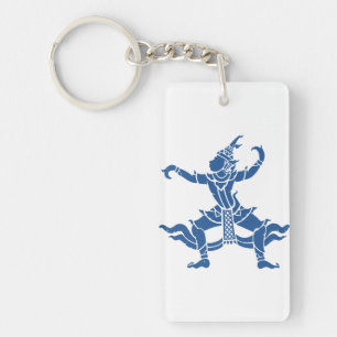 Thai Dancer ⚠ Thailand Sign ⚠ Schlüsselanhänger