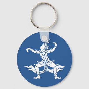 Thai Dancer ⚠ Thailand Sign ⚠ Schlüsselanhänger