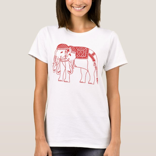 Thai Erawan White Elephant T-Shirt (Vorderseite)
