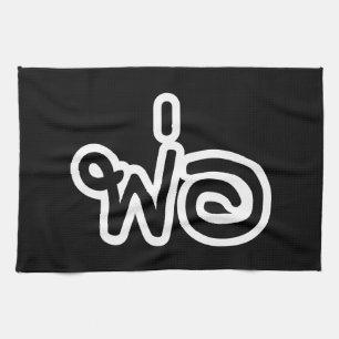 Thai Father - พ่ อ / Phaw - Thai-Sprachskript Geschirrtuch