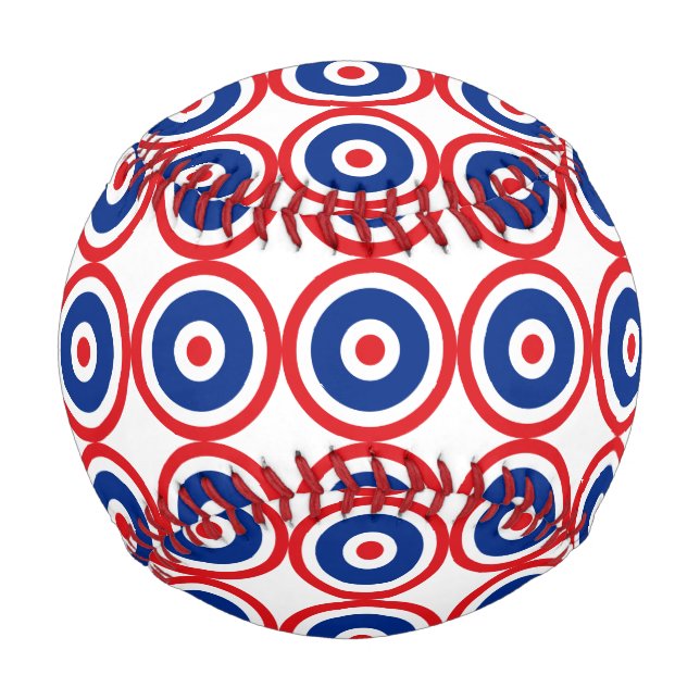 Thai Flag Roundel Target Baseball (Vorderseite)