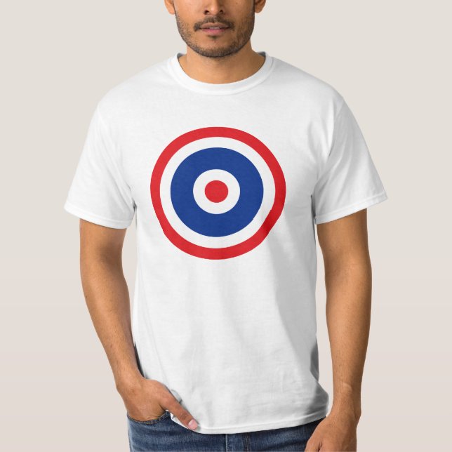 Thai Flag Roundel Target T-Shirt (Vorderseite)