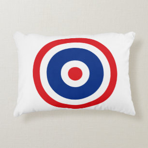Thai Flag Roundel Target Zierkissen