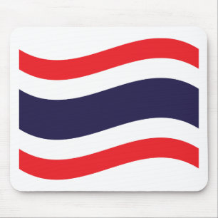 Thai Flag Wave Mousepad
