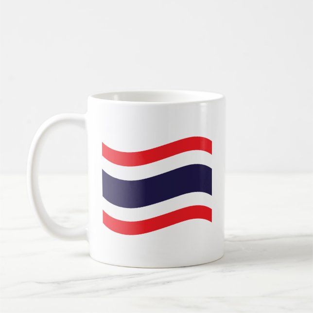 Thai Flag Wave Tasse (Links)