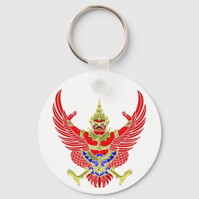 THAI GARUDA - KROOTH - SANSKRIT SCHLÜSSELANHÄNGER (Vorderseite)