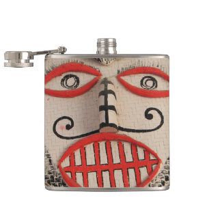 Thai Ghost Face, Phi Ta Khon Mask Festival, Loei Flachmann