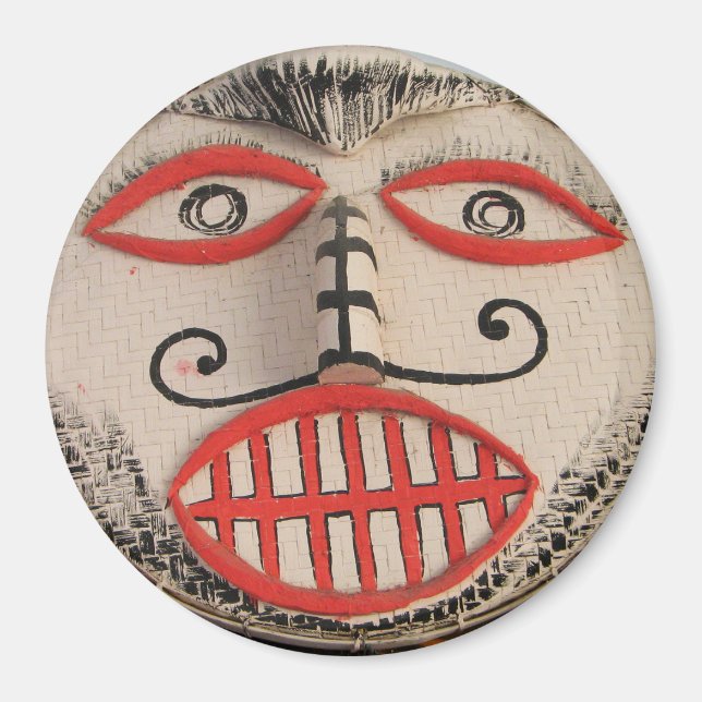 Thai Ghost Face, Phi Ta Khon Mask Festival, Loei Magnet (Vorne)